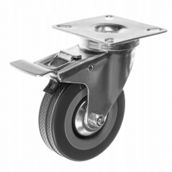 Kółka metalowe koła obrotowe zestaw jezdny 75mm 3" kółka do wózka