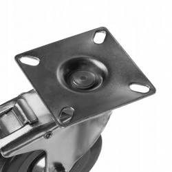 Kółka metalowe koła obrotowe zestaw jezdny 75mm 3" kółka do wózka