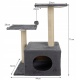 Domek legowisko drapak dla kota 71 cm platformy domek myszka