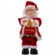 Święty Mikołaj Grający Tańczy Śpiewa Figurka Tańczący Śpiewający na Święta