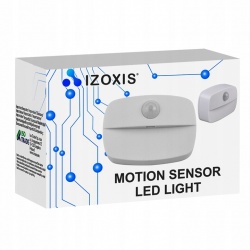 Lampka LED z czujnikiem ruchu na baterie oświetlenie schodów półek przejścia