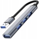 Hub USB Adapter Rozdzielacz Portów Rozgałęźnik x 4