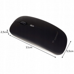 Cicha Mysz Bezprzewodowa Myszka Gamingowa USB do Laptopa i PC
