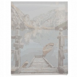 Malowanie po Numerach Obraz Góry 40x50 na Ramie DIY do Malowania