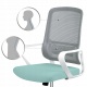 Fotel biurowy z mikrosiatki miękkie siedzisko Wizor różne kolory