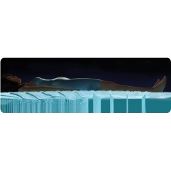 Materac welurowy dmuchany dla dzieci 157 x 88 x 18 cm INTEX 66803