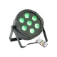 Reflektor LED FLAT PAR projektor 7x 6W RGBW THINPAR7X6-RGBW Ibiza Light