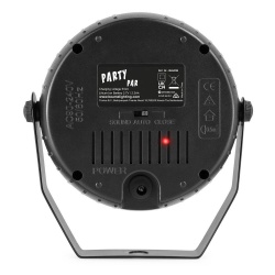 Reflektor bateryjny Strobo PLP12 Party Par 6x 1W Biały Beamz