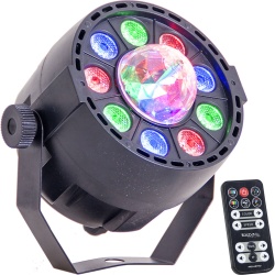 Reflektor Ibiza PAR-ASTRO LED PAR RGB dyskotekowy DMX