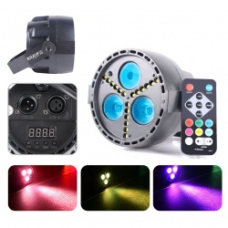 Reflektor LED PAR Ibiza PAR-MINI-STR 3x4W RGBW DMX pilot