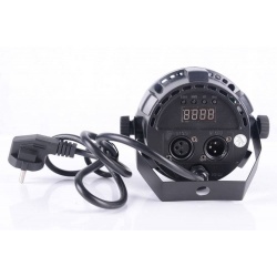Reflektor LED PAR Ibiza PAR-MINI-STR 3x4W RGBW DMX pilot