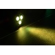 Reflektor LED PAR Ibiza PAR-MINI-STR 3x4W RGBW DMX pilot