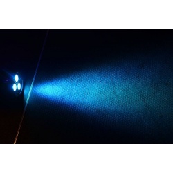 Reflektor LED PAR Ibiza PAR-MINI-STR 3x4W RGBW DMX pilot