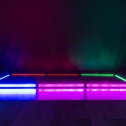 Kolorowa belka oświetleniowa Led BAR DMX AUTO LCB144 MKII BeamZ