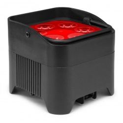Oświetlacz Bateryjny LED BBP96S Uplight Par 6x12W RGBWA-UV z bezprzewodowym DMX