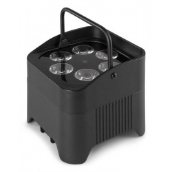 Oświetlacz Bateryjny LED BBP96S Uplight Par 6x12W RGBWA-UV z bezprzewodowym DMX