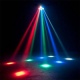 Efekt świetlny SPIDER Ibiza LED8-MINI rychomy reflektor 8x 3W RGBW CREE