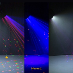 Efekt oświetleniowy LED MultiAce3 Beamz 3w1 Derby Ultrafiolet stroboskop