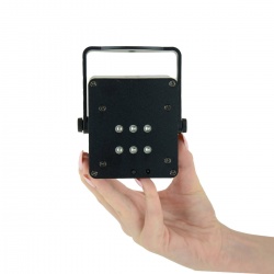 Bateryjny efekt oświetleniowy LED TINYLED-RGB-STROBE