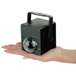 Bateryjny efekt świetlny TINYLED-RGB-ASTRO pilot
