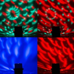 Bateryjny efekt świetlny TINYLED-RGB-ASTRO pilot