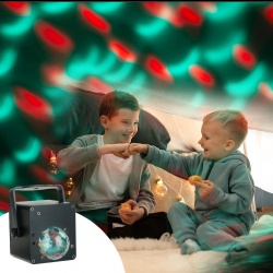 Bateryjny efekt świetlny TINYLED-RGB-ASTRO pilot