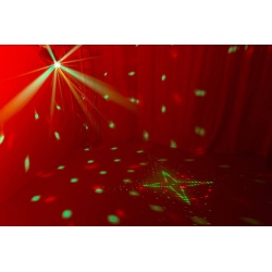 Efekt świetlny MAX DJ10- Jelly Moon z czerwonym i zielonym laserem