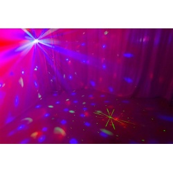 Efekt świetlny MAX DJ10- Jelly Moon z czerwonym i zielonym laserem
