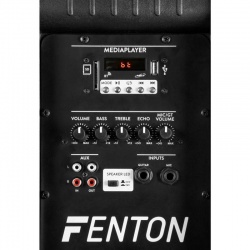 Kolumna aktywna 15'' 350W LED BT FT1500A Fenton na kółkach