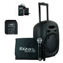 Kolumna mobilna Ibiza Port PORT8VHF-MKII-TWS odtwarzacz mp3