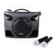Kolumna mobilna walizka Ibiza PORT85UHF-BT z mikrofonami