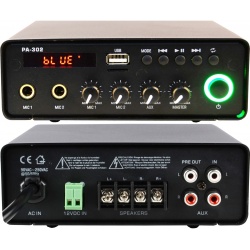 Wzmacniacz mobilny PDC30 30W 12V/220V Power Dynamics