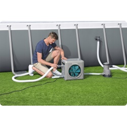 Podgrzewacz wody do basenów Bestway 58748 adaptery do podłączenia