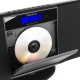 Miniwieża HIFI Nimes odtwarzacz CD tuner FM BT USB biała czarna