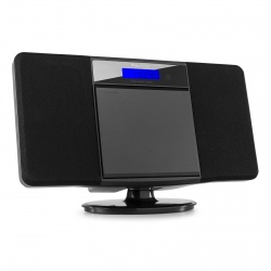 Miniwieża HIFI Nimes odtwarzacz CD tuner FM BT USB biała czarna