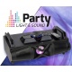 Boombox PARTY-FALCON USB, SD tuner FM 2x wejścia mikrofonowe