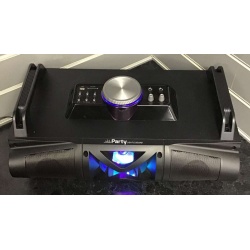 Boombox PARTY-FALCON USB, SD tuner FM 2x wejścia mikrofonowe