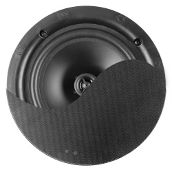 Niskoprofilowy głośnik sufitowy NCSS8B 2-drożny 8" czarny