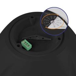 Głośnik wiszący 1szt PDS40B 100V 8 Ohm 5,25'' czarny biały