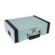 Gramofon w walizce MAD-RETROCASE-BLU Madison BT USB SD niebieski
