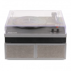 Gramofon z głośnikami RP165G Bluetooth RCA klocki szary