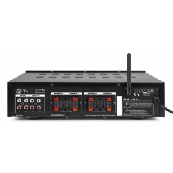 Wzmacniacz audio PV240BT 4 strefowy 400W BT USB SD FM pilot Power Dynamics
