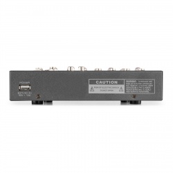 Mikser 4-kanałowy muzyczny estradowy VMM-F401 Vonyx USB RCA