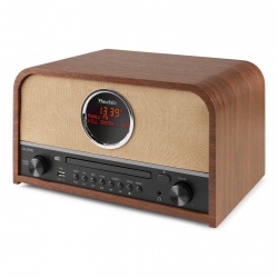 Radioodbiornik tuner DAB+ oraz FM z odtwarzaczem CD Salerno Audizio
