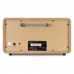 Przenośne radio stereo z budzikiem Audizio Corno DAB+ FM BT na baterie