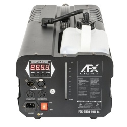 Wytwornica dymu FOG-2500-PRO-BL 2500W DMX pilot AFX Light