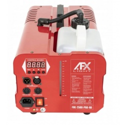 Wytwornica dymu FOG-2500-PRO-BL 2500W DMX pilot AFX Light