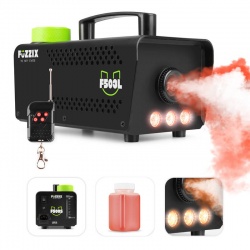 Wytwornica dymu F503L z efektem LED RGB Fuzzix płyn gratis