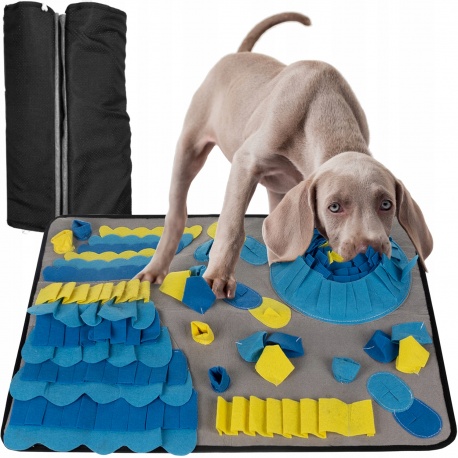Mata węchowa dla psa zabawka edukacyjna na Różne Przysmaki Duża 50x70