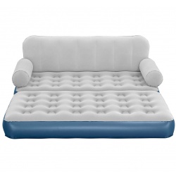 Dmuchana sofa materac z pompką 188 x 152 x 64 cm Bestway 75079